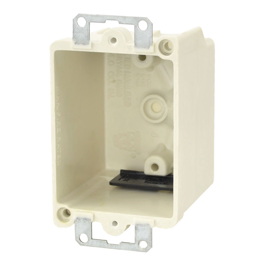 junction box volume with plaster ring