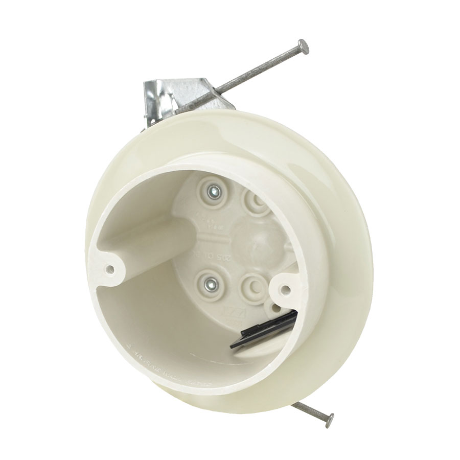 9335-HNKV2 35 round fixture support box with nailon HN hanger airseal flange