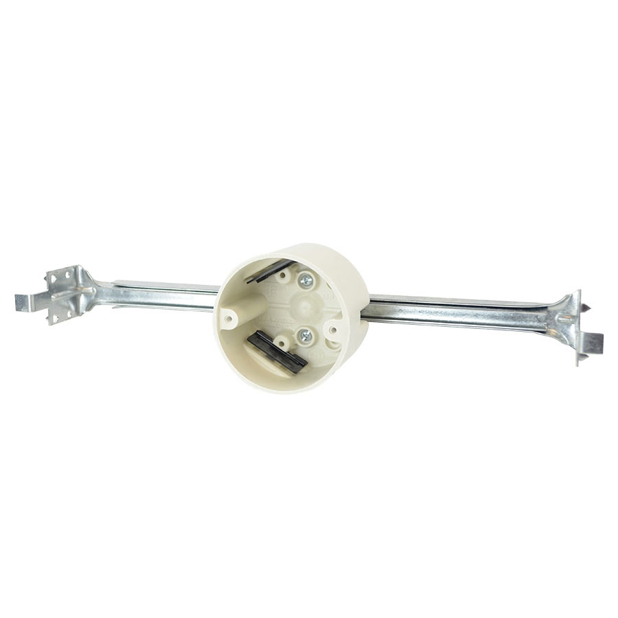 9336-BHK 35 round fixture support box with adjustable bar hanger