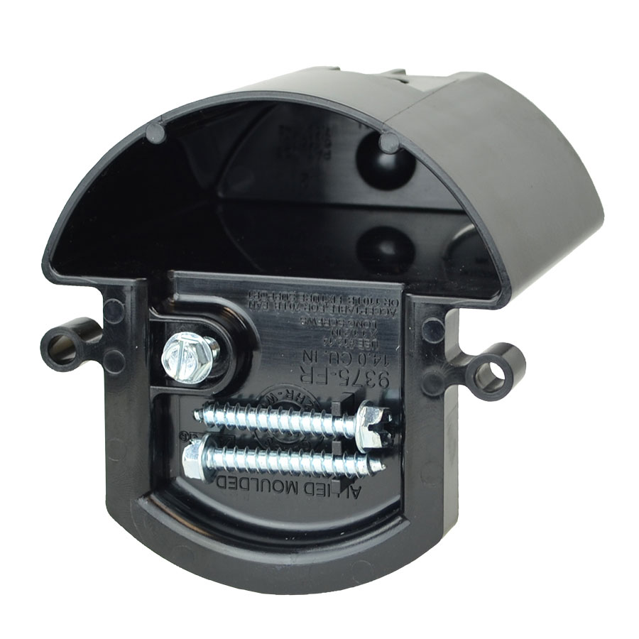 9375-FR 4 round bottom mount fan support box