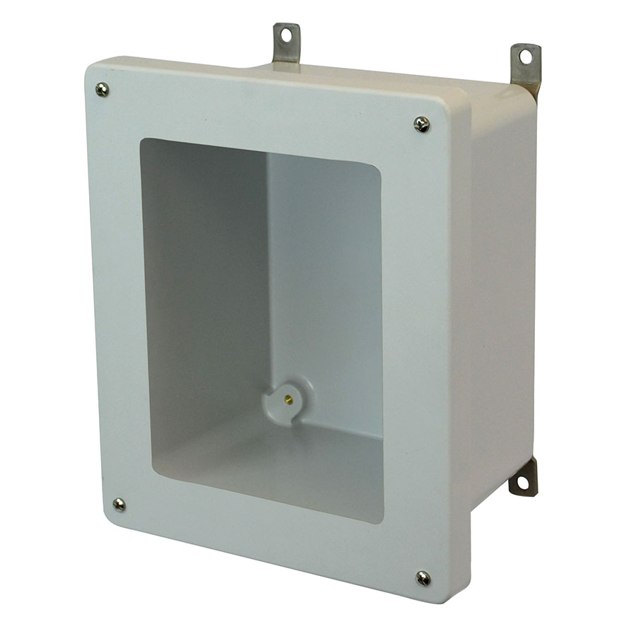 AM1084W Fiberglass enclosure with 4screw liftoff window cover