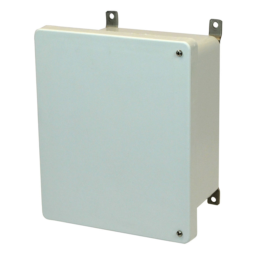 10x8x6 ENCLOSURE HINGED SCR CVR