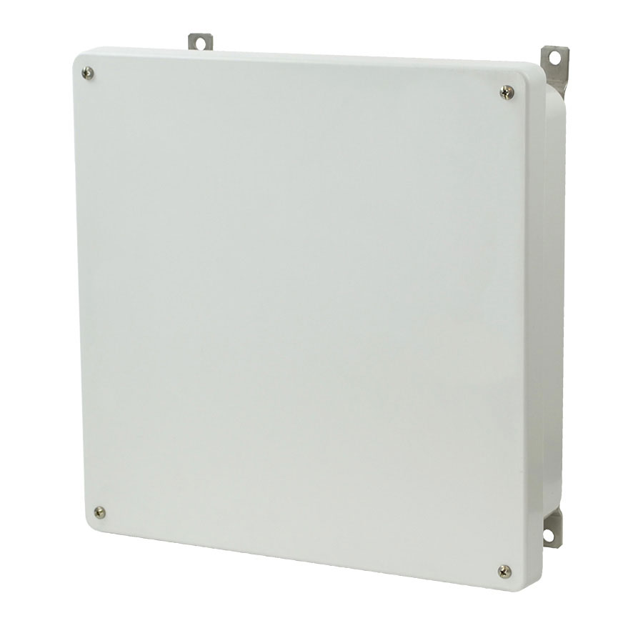 AM1224 Fiberglass enclosure with 4screw liftoff cover