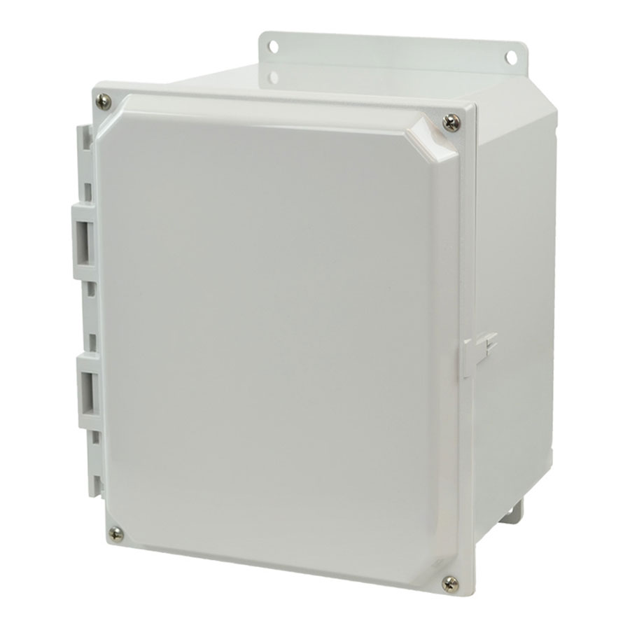 AMP1086F Polycarbonate enclosure with 4screw liftoff cover