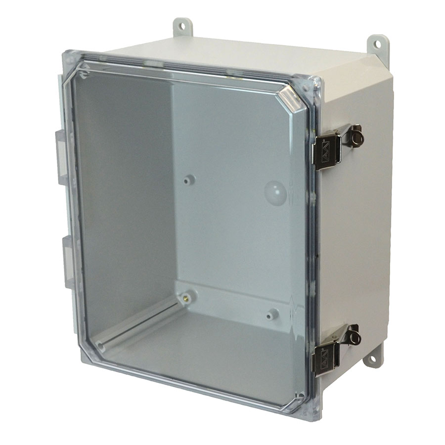 BC-CTP-507025 Plastic Enclosure W20.87 x L28.74 x D10.04 Size PC Gray Body & PC Clear Cover UL P Type for Molded Hinge & Stainless Steel Latch IP67 BC-CTP-507025 Plastic Enclosure W20.87 x L28.74 x D10.04 Size PC Gray Body & PC Clear Cover UL P Type for Molded Hinge & Stainless Steel Latch IP67