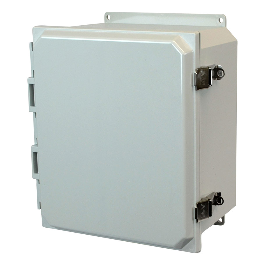 12/"x12/"x6/" Electrical Enclosure Hinged W//Back Plate JIC