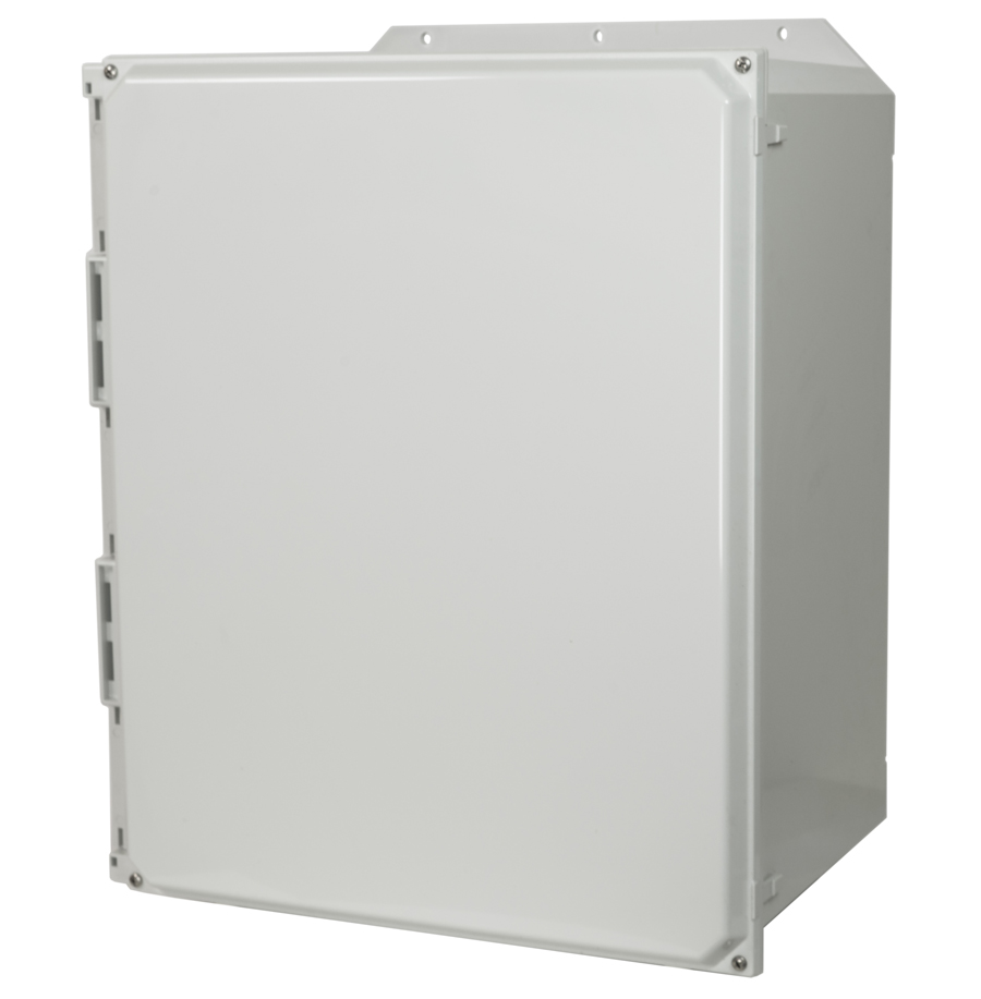 AMP2060F Polycarbonate enclosure with 4screw liftoff cover