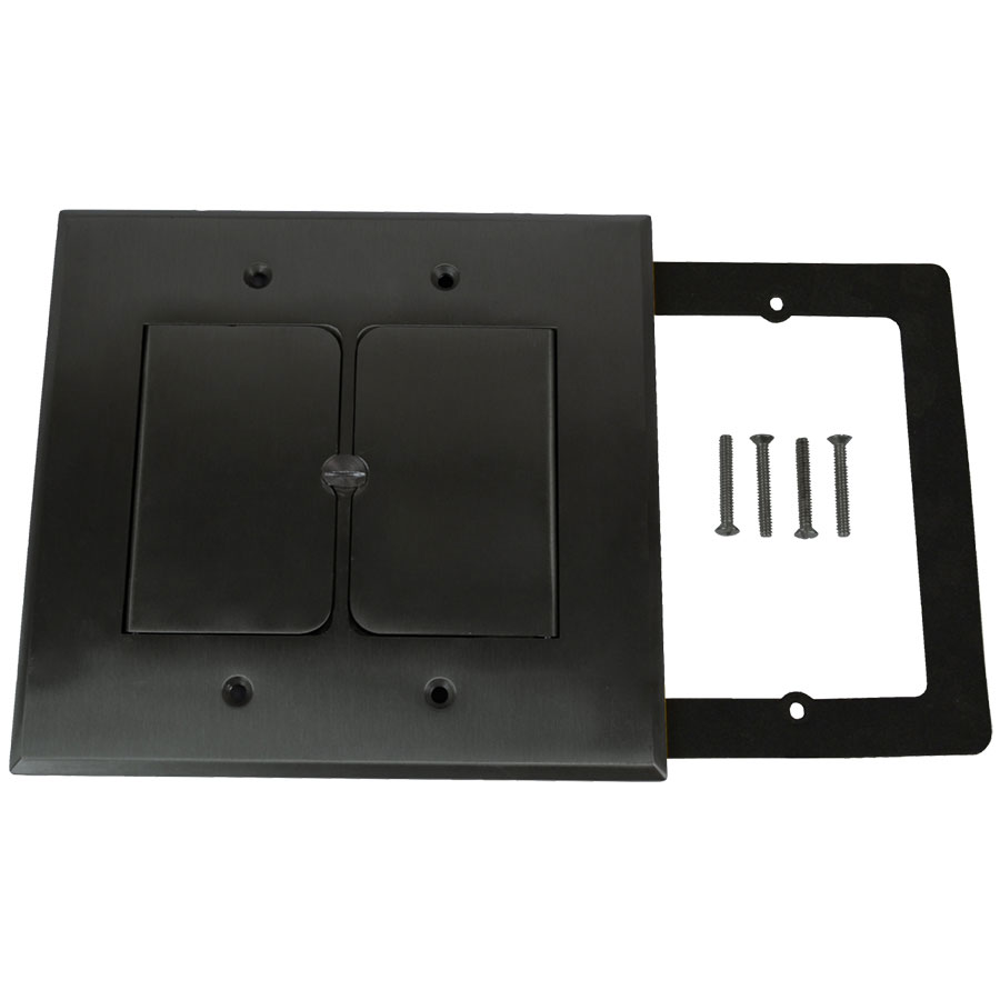 FB-5DBCVR Dark bronze replacement cover for FB5 series floor boxes