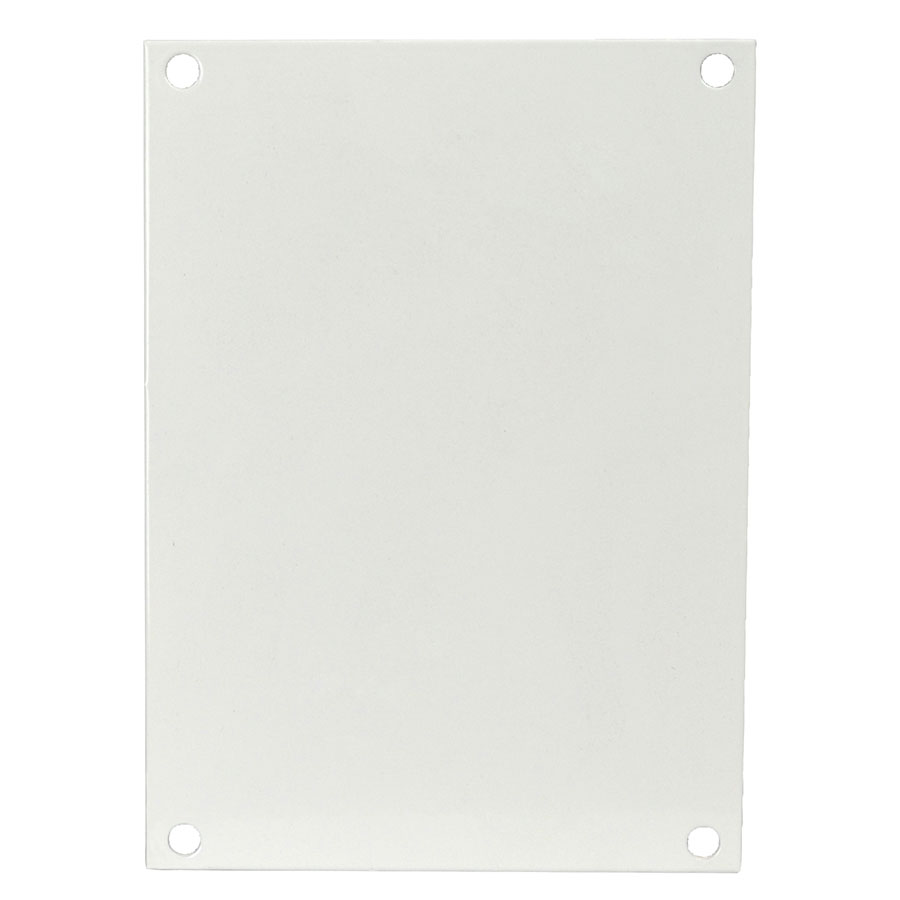 P186 White painted carbon steel back panel