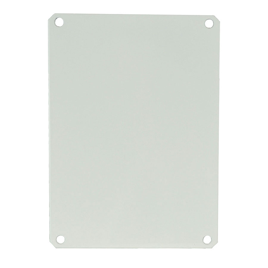 PL142 White painted carbon steel back panel